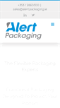Mobile Screenshot of alertpackaging.com